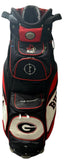Team Effort Georgia Bulldogs Cart Bag 14-Way Divider 8 Pockets Strap Handle