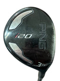 Ping i20 15° 3 Wood Project X 5.5 Regular Flex Shaft Super Stroke REVL Grip