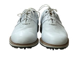 Foot Joy Dry Joys Premiere Series Leather Golf Shoes US-10.5 Wide White