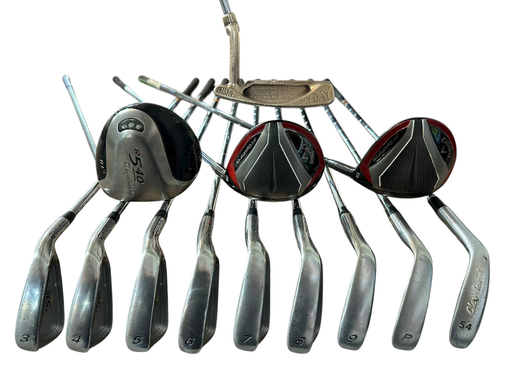 TaylorMade Callaway Men's Right Hand Golf Club Set S Flex SET-110725T05