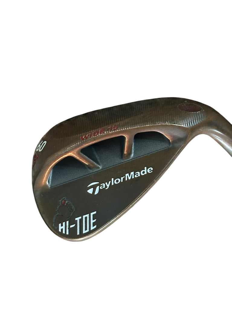 TaylorMade MG Hi-Toe 60° LW KBS Hi Rev 2.0 Wedge Flex Shaft Tour Velvet Grip