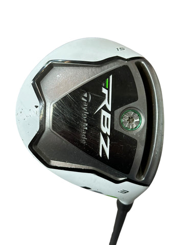 TaylorMade RBZ 15° 3 Wood RBZ Matrix Ozik R Flex Shaft TaylorMade Grip