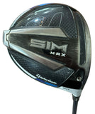 TaylorMade Sim Max 9° Driver Ventus 6 Stiff Flex Shaft Golf Pride Z Grip