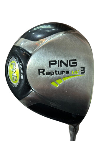 Ping Rapture 14° 3 Wood TFC909F Senior Flex Shaft Lamkin Crossline Grip