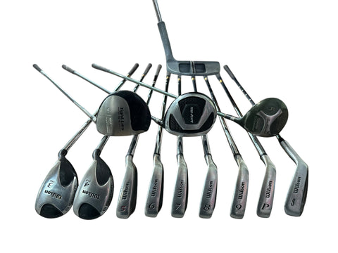 Adams Wilson Men's Right Hand Complete Golf Club Set R Flex SET-112425T01