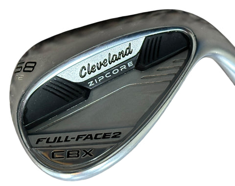 Cleveland CBX Full-Face 2 58•12 LW Spinner Wedge Flex Shaft Tour Velvet Grip