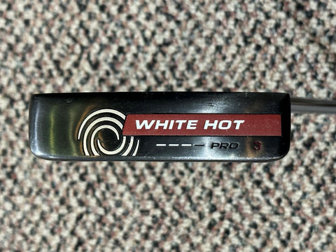 Odyssey White Hot Pro #3 35" Putter Odyssey Shaft Winn AVS Grip