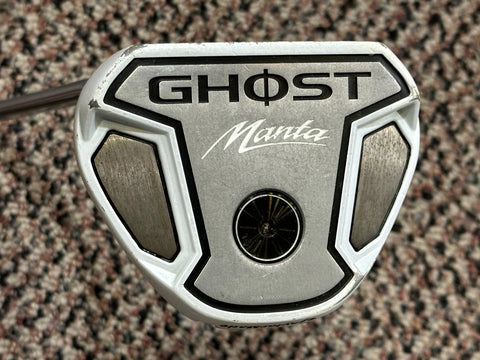 TaylorMade LH Ghost Manta 34" Putter TM Shaft Super Stroke Pistol GT 2.0 Grip