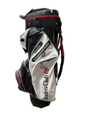 Founders Club Organizer Cart Bag 14-Way Divider 9 Pockets Strap Handle Rain Hood