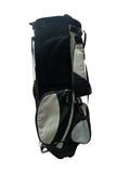 Mercedes Benz Stand Bag 5-Way Divider 8 Pockets Harness Handle Blk/Wht