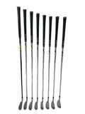 TaylorMade R Bladez Irons 5-SW +1/2" Rocketfuel R Flex Shafts Tour Velvet Grips
