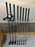 Adams Idea Tech V4 Hybrid Iron Set 4-5-6H w/HC's 7-GW +1/2" R Flex Adams Grips