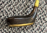 Kenneth Smith Roll In 58925 Persimmon Putter Steel Shaft Persimmon Wooden Grip