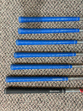 TaylorMade SLDR Iron Set 5-PW, AW KBS C-Taper 90 R Flex Shafts Tour Wrap Grips