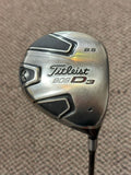 Titleist 909D3 8.5° Driver Diamana 60g R Flex Shaft Golf Pride Tour Velvet Grip