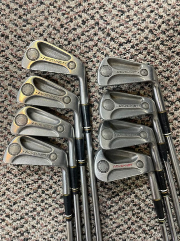 Titleist Acushnet AC108 Iron Set True Temper Acushnet Stiff Flex 3 - PW