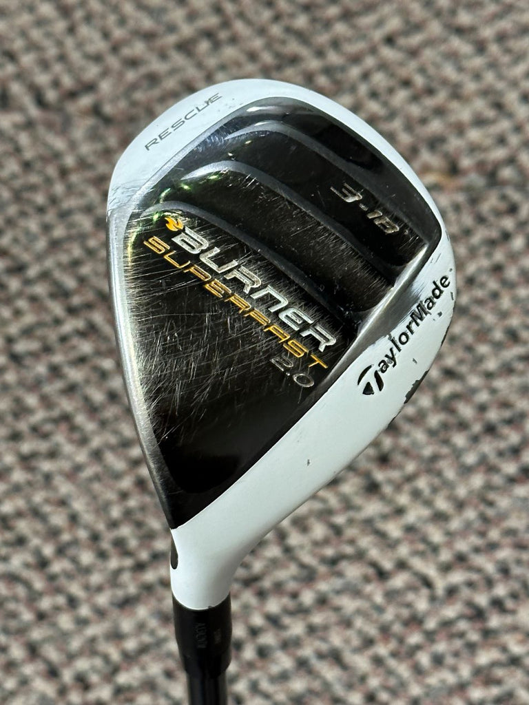 TaylorMade Rescue Burner Superfast 2.0 18° 3 Hybrid REAX 60g S Flex GP VDR Grip