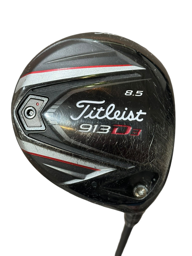 Titleist 913D3 8.5° Driver Diamana 72g X Flex Shaft Golf Pride Tour Velvet Grip