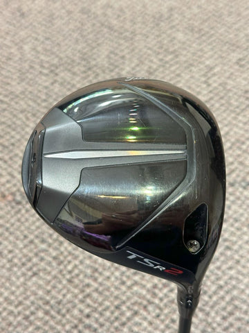 Titleist TSR2 10° Driver Hzrdus 6.0 50g S Flex Shaft Golf Pride Tour Velvet Grip