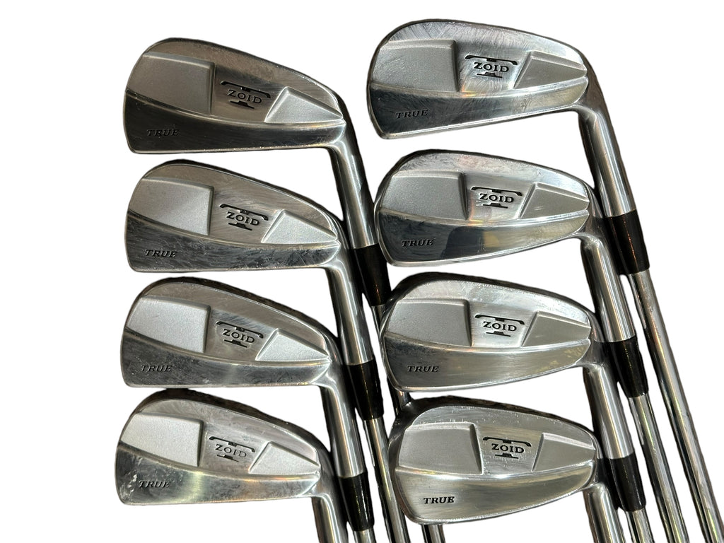 Mizuno T-Zoid True Iron Set 3-PW TT Lite XL R Flex Shafts Tour Velvet Wrap Grips
