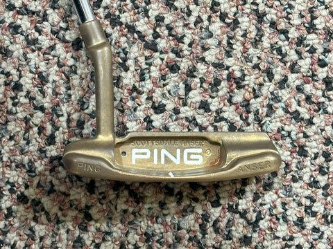 Ping Black Dot Anser 35" Putter w/HC Ping Slight Arc Shaft Golf Pride Ping Grip