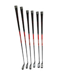 TaylorMade Burner 2.0 Black Iron Set 5-AW(no 7 iron) R Flex Graphite Shafts