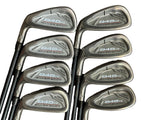 Tommy Armour LH 845FS Silver Scot Irons 4-SW 845FS Seniors Flex Shafts TA Grips