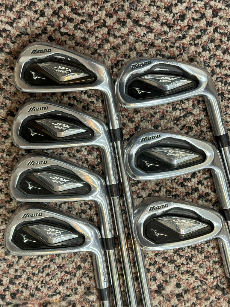 Mizuno JPX825 Pro Iron Set 4-PW Dynamic Gold XP S300 S Flex Shafts GP M-31 Grips