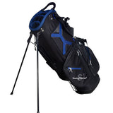 Swing Science Stand Bag, Black/Blue, 14 Way Divider Top, Dual Strap, Top Handle