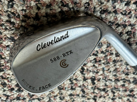 Cleveland 588•RTX Rotex Face 60•12 Lob Wedge KBS Tour X Flex Shaft Lamkin Grip