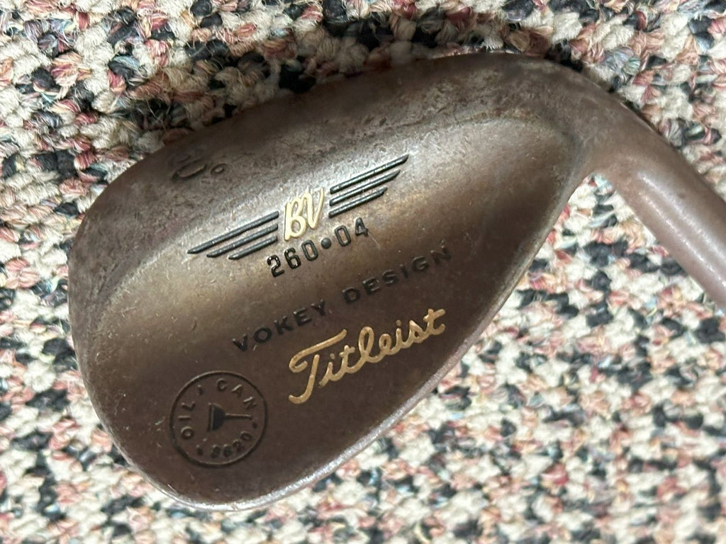 Titleist BV260•04 Oil Can 8620 Lob Wedge DG Wedge Flex Shaft UST Mamiya Grip