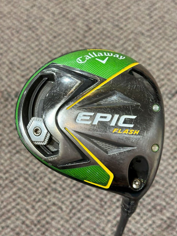 Callaway Epic Flash 10.5° Driver Synergy 50g Stiff Flex Shaft Geoleap Grip