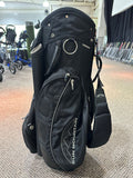 Sun Mountain C130 Cart Bag 14-Way Divider 10 Pockets Strap Handle Rain Hood Black