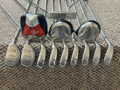 Callaway and AMF Men's Right Hand Complete Golf Club Set R Flex SET-101123T08