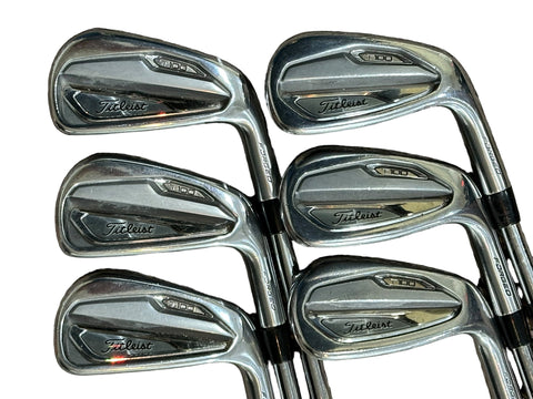 Titleist T100 2019 Forged Iron Set 5-PW KBS S-Taper 130 S Flex Shafts Tour Velvet Grips
