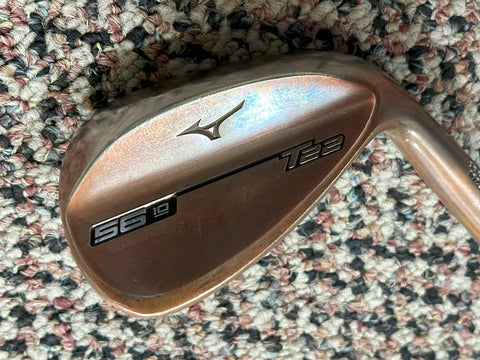 Mizuno T22 56•10 Sand Wedge Dynamic Gold S400 Stiff Flex Shaft Golf Pride Z Grip