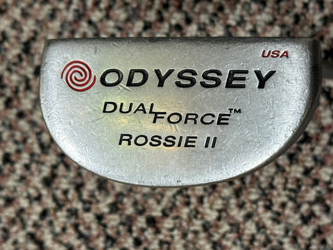 Odyssey Dual Force Rossie II 33" Putter Odyssey Shaft Odyssey White Hot Grip