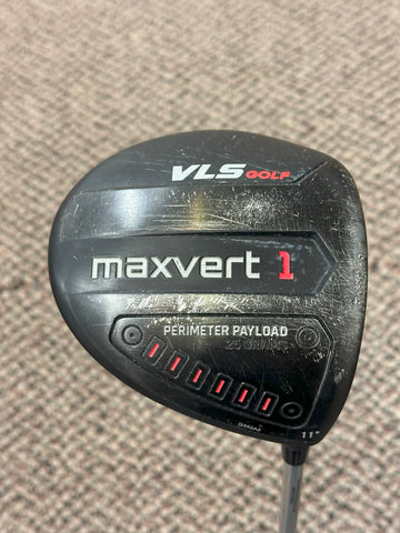 VLS Golf Maxvert 1 11° Driver w/HC VLS 50g Senior Flex Shaft VLS Grip