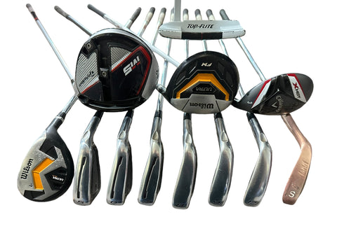 TaylorMade Callaway Men's Right Hand Complete Golf Club Set R Flex SET-101724T08