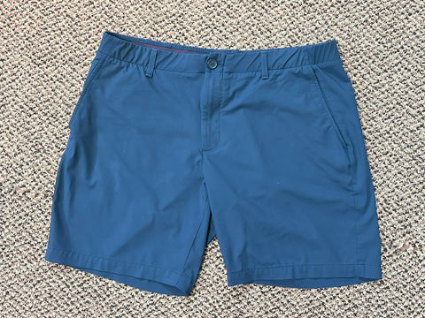Under Armour Heat Gear Men's Golf Shorts Size 40 Navy Blue Made in Jordan