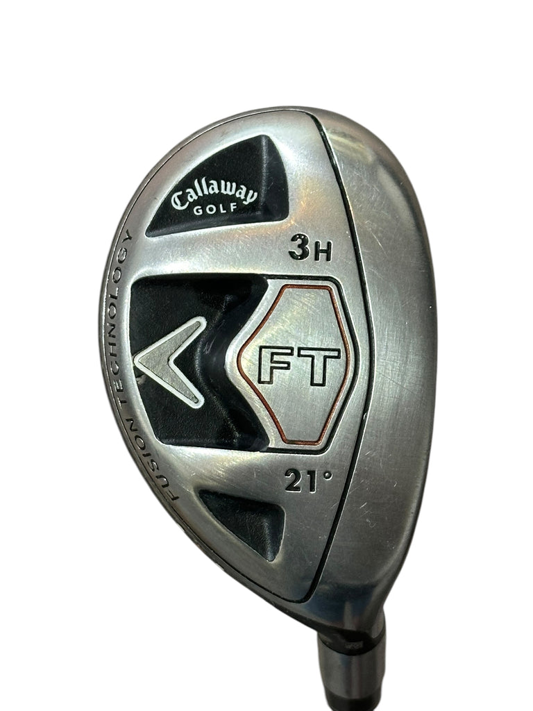 Callaway FT 21° 3 Hybrid Fujikura M-Fit On Stiff Flex Shaft GP Tour Velvet Grip