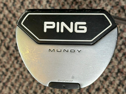 Ping Mundy 33" Putter Original Ping Shaft Super Stroke Pistol 2.0 Grip