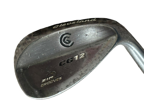 Cleveland CG12 Zip Grooves 60° Traction Wedge Flex Shaft Lamkin Crossline Grip