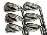 Callaway Mavrik Iron Set 7-SW Catalyst 65g 5.5 R Flex Shafts Callaway Grips