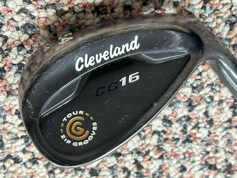 Cleveland CG15 Tour Zip Grooves 54° SW Traction Wedge Flex Shaft Cleveland Grips