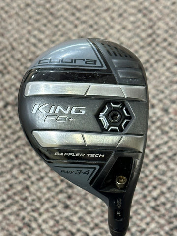 Cobra King F8+ 12-15° FWY3-4 w/HC Aldila 75g X Flex Shaft Cobra Connect Grip