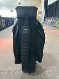 Ping Pioneer Cart Bag 15-Way Divider 11 Pockets Strap Handles Hood Blk/Dk Brown