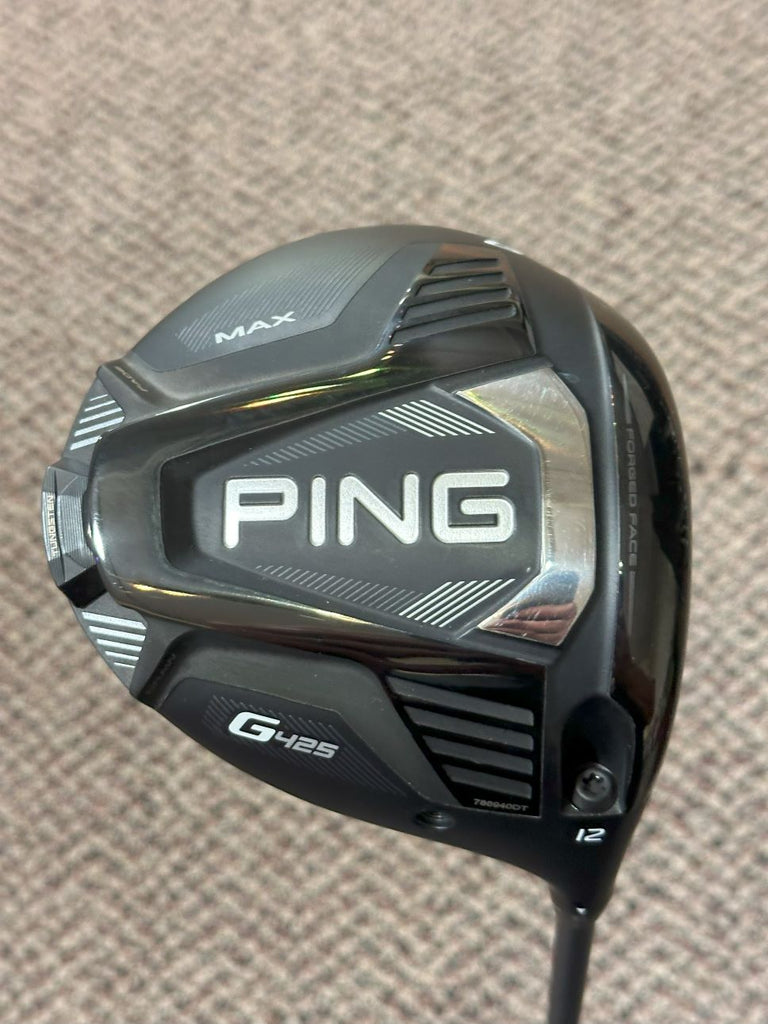 Ping G425 Max 12° Driver Alta CB 55g Senior Flex Shaft Golf Pride Arccos Grip