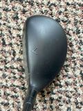 Callaway XR 22° 4 Hybrid Fubuki 55g R Flex Shaft Lamkin Crossline Black Grip