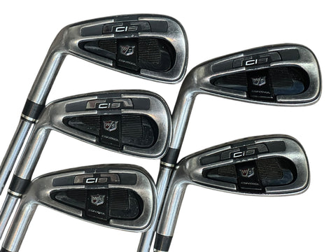 Wilson Staff LH CI9 Iron Set 6-PW SS105 Regular Flex Shafts Wilson Staff Grips